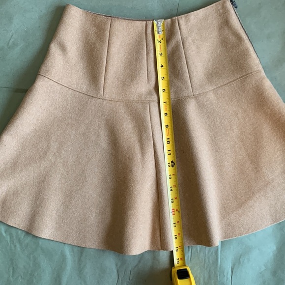 Lands End camel skirt 4 - Picture 4 of 6